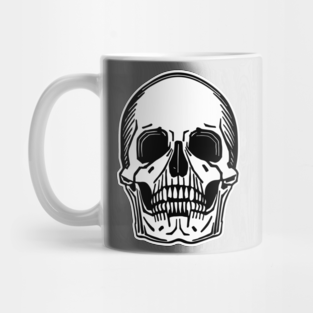 Skull digital artwork Mug